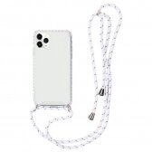 Apple iPhone 11 Pro dėklas Strap Case baltas