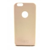 Dėklas Tellos "Leather case" Apple iPhone 5G/5S baltas