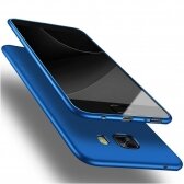 Samsung S916 S23 Plus 5G dėklas X-Level Guardian tamsiai mėlynas