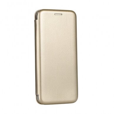 Xiaomi Redmi 9A dėklas Book Elegance aukso spalvos
