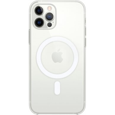 Apple iPhone 15 Plus dėklas Clear MagSafe Case skaidrus