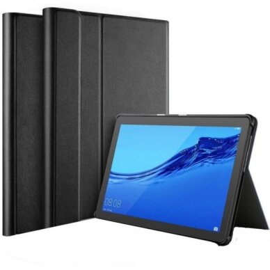 Huawei MediaPad T3 10.0 dėklas Folio Cover juodas
