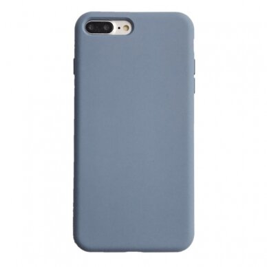 Apple iPhone 7/8/SE2 dėklas Liquid Silicone 1.5mm tamsiai mėlynas