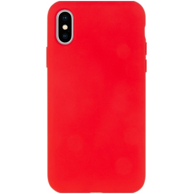 Apple iPhone 11 dėklas Mercury Goospery "Silicone Case" raudonas