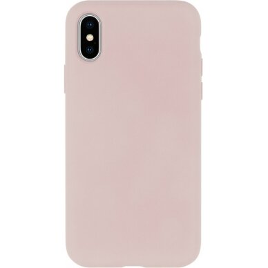 Samsung S911 S23 5G dėklas Mercury Silicone Case rožinio smėlio