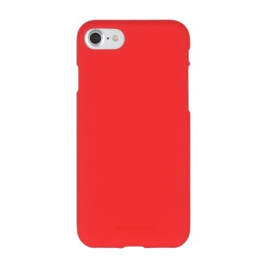 Samsung A52 5G A526 dėklas Mercury Soft Jelly Case raudonas