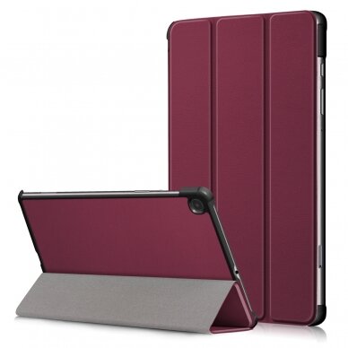 Apple iPad Air 10.9 2020 dėklas Smart Leather bordo
