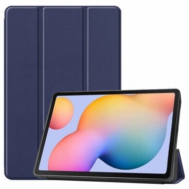 Apple iPad Air 10.9 2020 dėklas Smart Leather tamsiai mėlynas