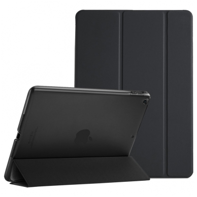 Huawei MediaPad T3 10.0 dėklas "Smart Leather" juodas