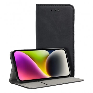 Samsung S711 S23 FE dėklas Smart Magnetic juodas