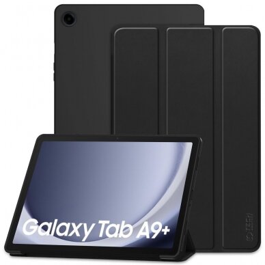 Samsung X210/X215/X216 Tab A9 Plus 11.0 dėklas Tech-Protect SmartCase juodas