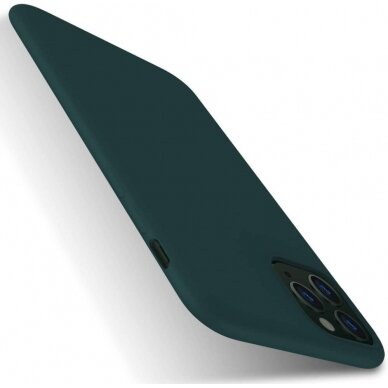 Apple iPhone 15 Pro dėklas X-Level Dynamic tamsiai žalias