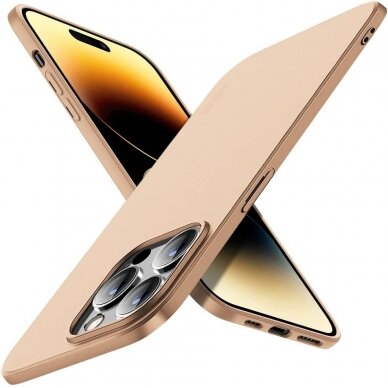 Apple iPhone 15 Plus dėklas X-Level Guardian auksinis
