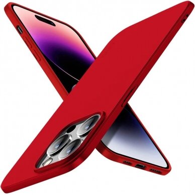 Apple iPhone 15 Pro Max dėklas X-Level Guardian raudonas