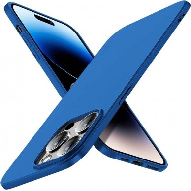 Apple iPhone 15 Pro dėklas X-Level Guardian mėlynas