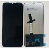 Ekranas Xiaomi Redmi Note 8 su lietimui jautriu stikliuku juodas HQ