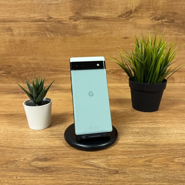 Google Pixel 6a 128GB Sage | B | Atnaujintas