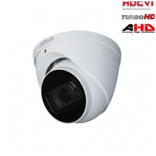 HD-CVI, TVI, AHD, CVBS kamera kupolinė 2MP su LXIR iki 60m. 1/2.7" 2.7-12mm objektyvas, int. mik.