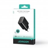 Įkroviklis buitinis Joyroom JR-TCF11 USB-C 25W + USB-C cable 1.0m juodas
