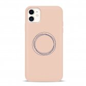 iPhone 11 dėklas Pump Silicone Minimalistic "Circles On Light"