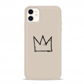 iPhone 11 dėklas Pump Silicone Minimalistic "Crown"