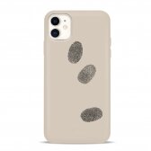 iPhone 11 dėklas Pump Silicone Minimalistic "Fingerprints"