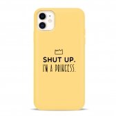 iPhone 11 dėklas Pump Silicone Minimalistic "I'm A Princess"