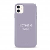 iPhone 11 dėklas Pump Silicone Minimalistic "Nothing Holy"