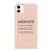 iPhone 11 dėklas Pump Silicone Minimalistic "Unicorn Wiki"