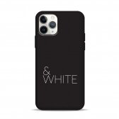 iPhone 11 Pro dėklas Pump Silicone Minimalistic "Black&White"