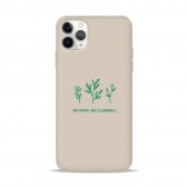 iPhone 11 Pro dėklas Pump Silicone Minimalistic "No Flowers"