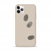 iPhone 11 Pro Max dėklas Pump Silicone Minimalistic "Fingerprints"