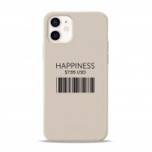 iPhone 12 Mini dėklas Pump Silicone Minimalistic "Barcode"