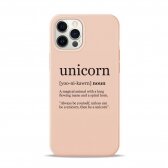 iPhone 12 Pro Max dėklas Pump Silicone Minimalistic "Unicorn Wiki"