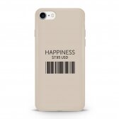 iPhone 7 / 8 / SE 2020 dėklas Pump Silicone Minimalistic "Barcode"