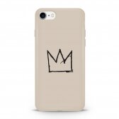 iPhone 7 / 8 / SE 2020 dėklas Pump Silicone Minimalistic "Crown"