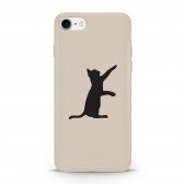 iPhone 7 / 8 / SE 2020 dėklas Pump Silicone Minimalistic "Gogol The Cat"