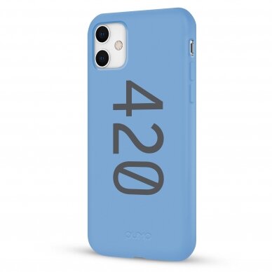 iPhone 11 dėklas Pump Silicone Minimalistic "420" 3