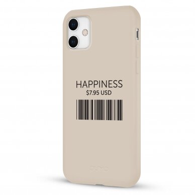 iPhone 11 dėklas Pump Silicone Minimalistic "Barcode" 3