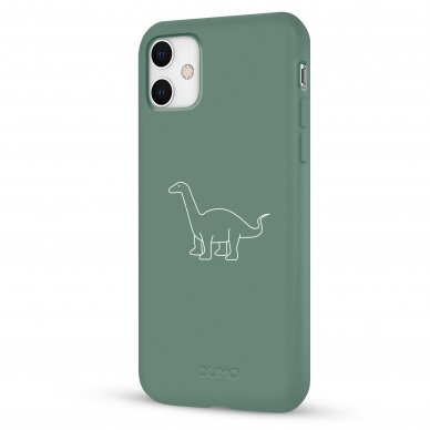 iPhone 11 dėklas Pump Silicone Minimalistic "Dino" 3