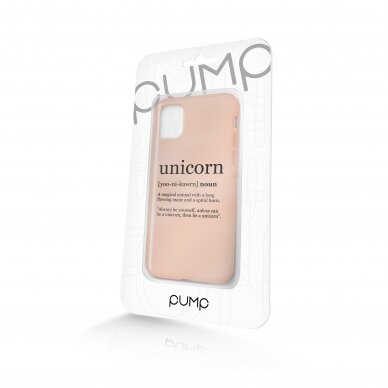 iPhone 11 dėklas Pump Silicone Minimalistic "Unicorn Wiki" 2