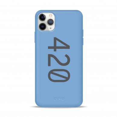 iPhone 11 Pro dėklas Pump Silicone Minimalistic "420"