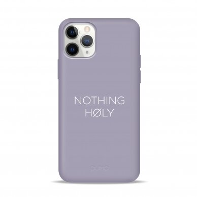 iPhone 11 Pro dėklas Pump Silicone Minimalistic "Nothing Holy"