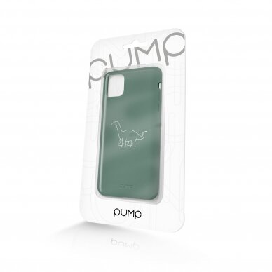 iPhone 11 Pro Max dėklas Pump Silicone Minimalistic "Dino" 2