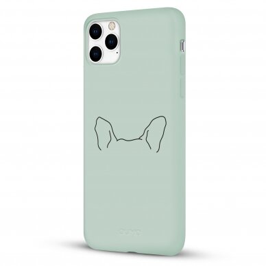 iPhone 11 Pro Max dėklas Pump Silicone Minimalistic "Dog Ears" 3