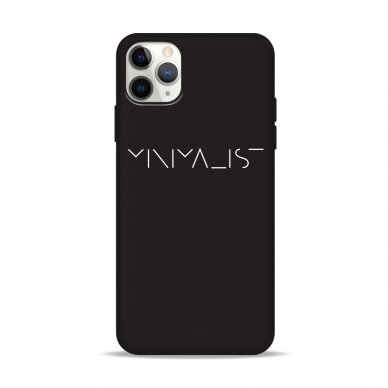 iPhone 11 Pro Max dėklas Pump Silicone Minimalistic "Minimalist"
