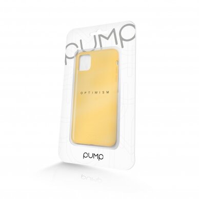 iPhone 11 Pro Max dėklas Pump Silicone Minimalistic "Optimism" 2