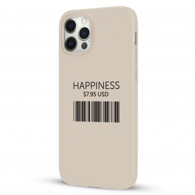 iPhone 12 / 12 Pro dėklas Pump Silicone Minimalistic "Barcode"