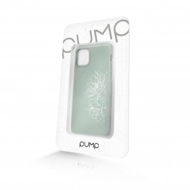 iPhone 12 / 12 Pro dėklas Pump Silicone Minimalistic "Floral"