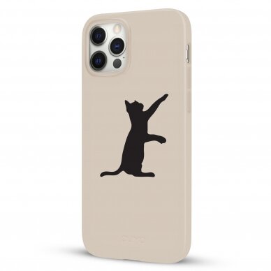 iPhone 12 / 12 Pro dėklas Pump Silicone Minimalistic "Gogol The Cat" 3